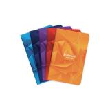 Carnet piqué 7000 9x14 cm 96 pages petits carreaux 70 g - Assortis
