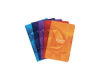Carnet piqué 7000 9x14 cm 96 pages petits carreaux 70 g - Assortis