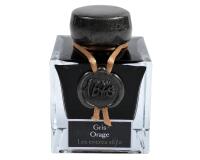 Encre 1670 à paillettes dorées 50ml - Gris orage