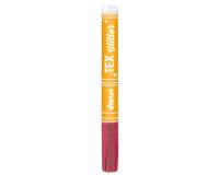 DARWI Marqueur Peinture Textile Pailletée Pointe Conique Fine 2mm - Carmin