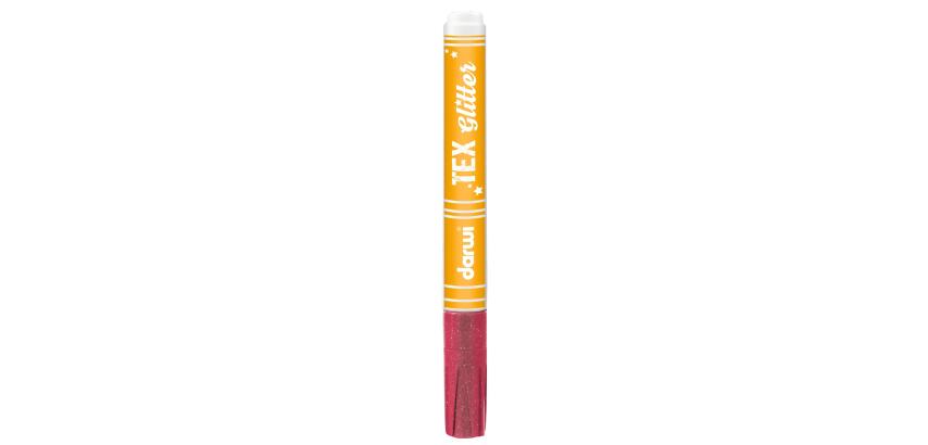 Darwi Glitter Textile Paint Marker - Fine Conical Tip 2mm