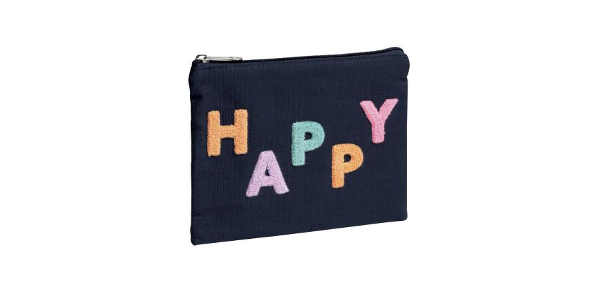 Pochette A5 You Happy 15 x 21 cm - Bleu