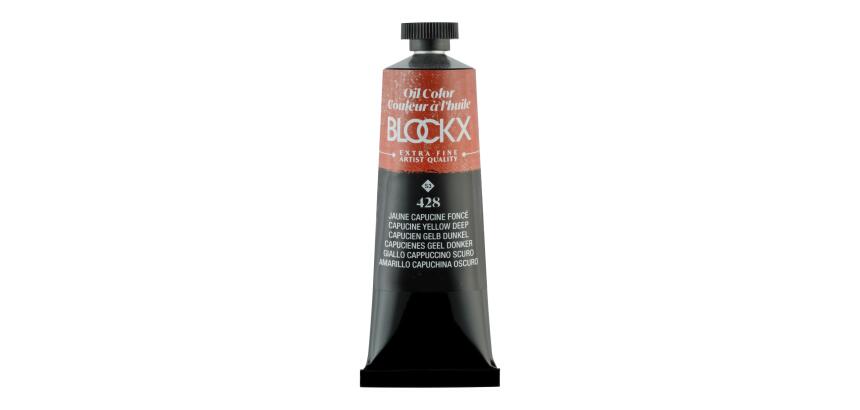 Peinture à l'huile extra-fine tube 35ml - Jaune capucine foncé
