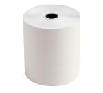 Bobine pour tickets de caisse 76x70 mm - 2 plis chimique autocopiant (blanc/jaune) 57g/m2. - Blanc