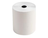 Bobine pour tickets de caisse 76x70 mm - 2 plis chimique autocopiant (blanc/jaune) 57g/m2. - Blanc