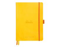 Rhodiarama Goalbook souple A5 240 pages petits carreaux 5x5 papier ivoire 90g - Jonquille