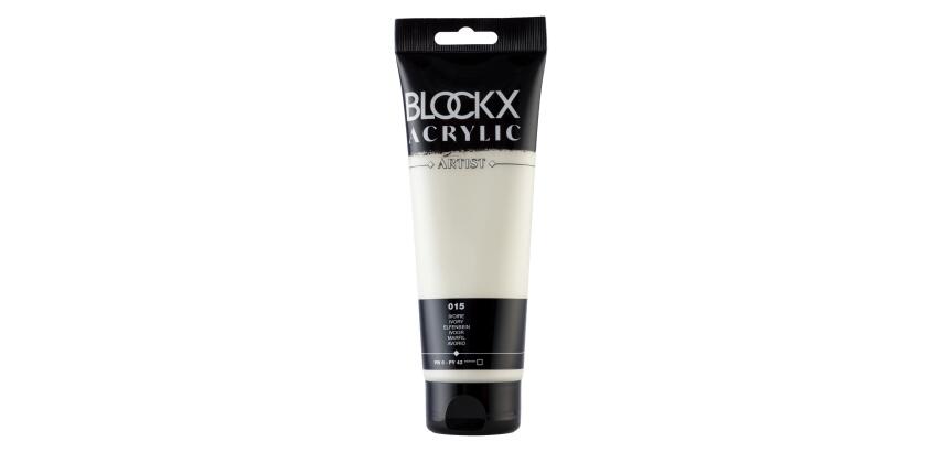 Fijne acrylverf tube 250 ml - Ivoor