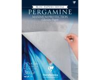 Pergamine bloc collé papier cristal 30F A3 45g
