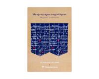 Le Mur des Je t'aime, Set de 2 marque-pages magnétiques 10,5x15,5cm