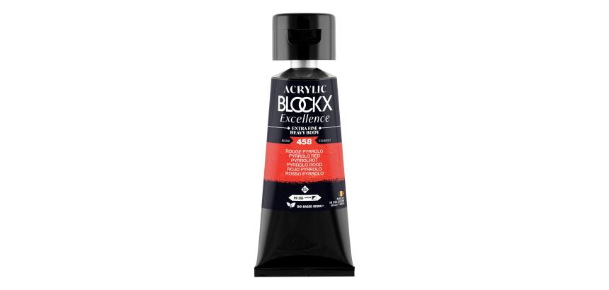Peinture acrylique extra-fine fine tube 75ml - Rouge pyrrolo