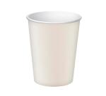 50 Gobelets en carton, 20 cl - Blanc