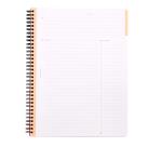 Meeting book Rhodia Classic reliure intégrale 22,5x29,7 cm 160 pages imprimées détachables 90g - Noir