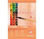 Tekenenblok aquarel studie A3-formaat ETIVAL