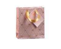 Geschenktasche "Primerose" 12 x 4,5 x 13,5 cm - Rosa