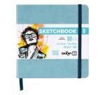 DFY Sketchbook 14x14 80F 140g - Bleu pâle