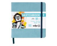 DFY Sketchbook 14x14 80F 140g - Bleu pâle