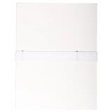 Chemise dos extensible balacron et sangle scratch. - Blanc