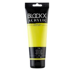Feine Acrylfarbe, Acrylic Artist, Tube 250ml - Blockx Gelb