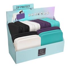 Espositore 16 bustine silicone Titane - Colori assortiti