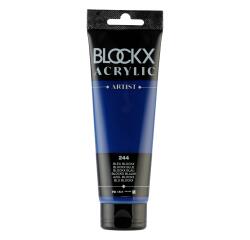 Feine Acrylfarbe, Acrylic Artist, Tube 120ml - Blockx Blau
