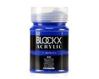 Peinture acrylique fine pot 500ml - Bleu primaire