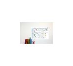 Planning anual magnético Exaplanner® 90 x 59 cm - Blanco (texto en Frances)