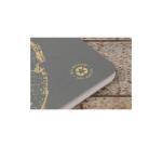 Cahier piqué FOREVER PREMIUM 100% recyclé A4 96 pages ligné papier recyclé blanc 90 g - Gris plomb