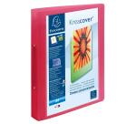 Festes Ringbuch aus PP Chromaline 1mm, 2 Ringe 30mm, Rückenbreite 40mm, für DIN A4 Maxi, Kreacover - Farben sortiert