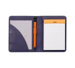 Rhodiarama livret porte-bloc N°11 pour bloc ou carnet format A7 - Bleu nuit
