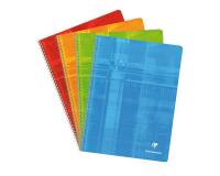 Cahier reliure intégrale 24x32 cm 180 pages grands carreaux - Assortis