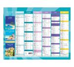 Calendrier Tourisme 43 x 33,5 cm Semestriel 2027