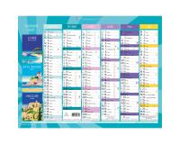 Calendrier Tourisme 43 x 33,5 cm Semestriel 2027