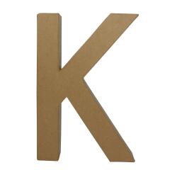 Lettre K fantaisie - Kraft
