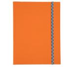 Iderama Notebook 220x170, 192 lined pages - orange