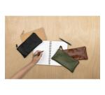Flying Spirit trousse en cuir Plate 22x11cm - Beige