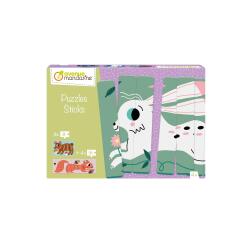 Puzzles Sticks, Animaux de la forêt - Multicolore