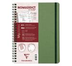 Clairefontaine Nomaddict My Notes Notebook - A5+ - Lined - 90gsm - Green