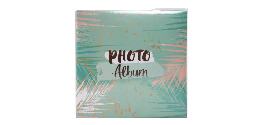Album photos à pochettes 200 photos 10x15cm PASTEL TROPIC - Format 22 ,5x22 cm - Visuel