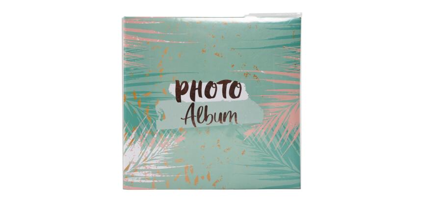 FOTOALBUM CANDY BLUE MET INSTEEKHOEZEN - 200 FOTO 10X15 CM - FORMAAT 22 ,5X22CM - Design