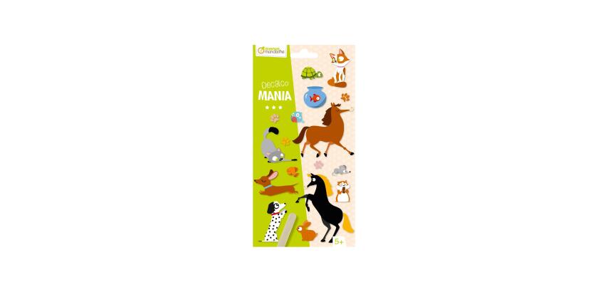 Decalco' Mania, Animaux domestiques - Multicolore