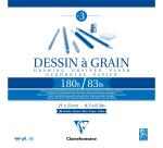 Clairefontaine Drawing Pad White Pap 160g, 21x21cm