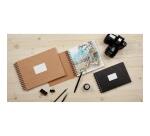 Clairefontaine Fontaine Travel Watercolour Book - A5 - 20 Sheets - 300gsm - Black