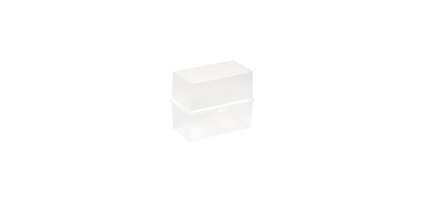 A7 Index Card Box, Clear