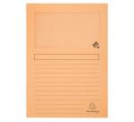 Pack of 10 window folders SUPER 160gsm - 22x31cm - Assorted colours