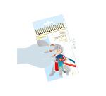Graffy Puppet, Draken en Ridders - Blauw