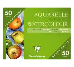 Clairefontaine Etival Watercolour Paper Pack - A4 - 50 Sheets - 300gsm - Rough Grain