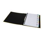 Tabbladen in glanskarton 400g/m2 Aquarel 12 verdelingen - A4 - Geassorteerd