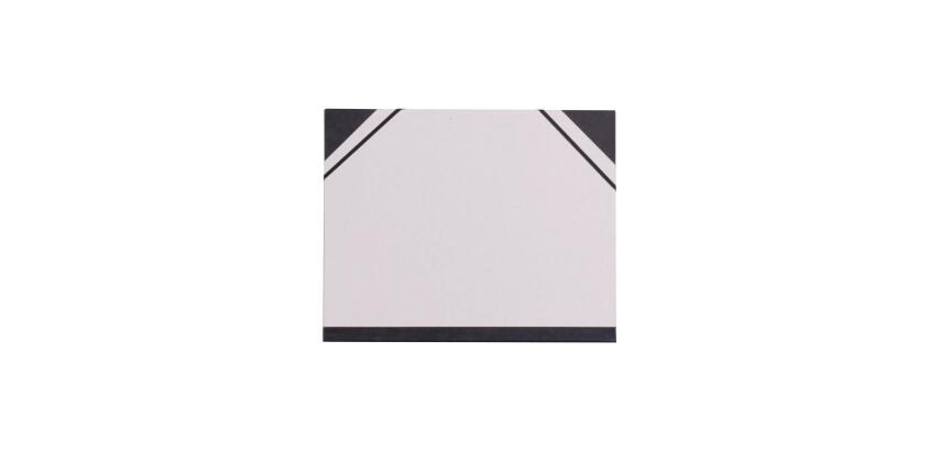 Carton à dessin Brut à élastiques 26x33cm - Gris