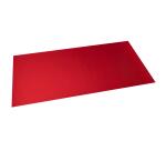 Sous main souple PU bicolore - 35 x 60 cm - Noir/rouge