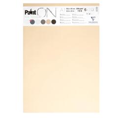 Paint'ON n°6 paquet 12F A1 250g assorti 6x2F - Assortiment